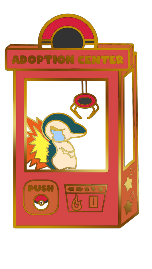 Adopt Cyndaquil Enamel Pin