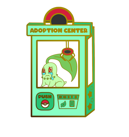 Adopt Chikortia Enamel Pin