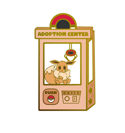 Adopt Eevee Enamel Pin