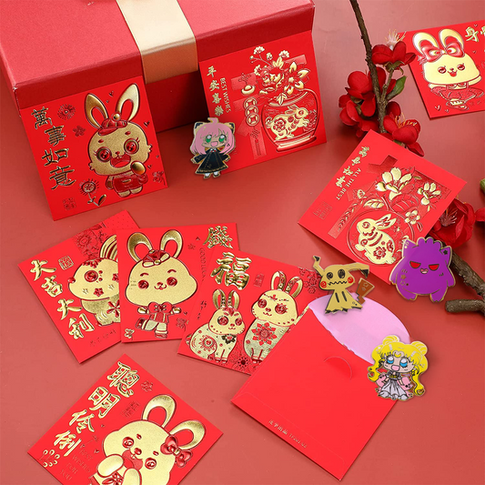Lunar New Year Mystery Pin Sale Buy 3 get 1 FREE