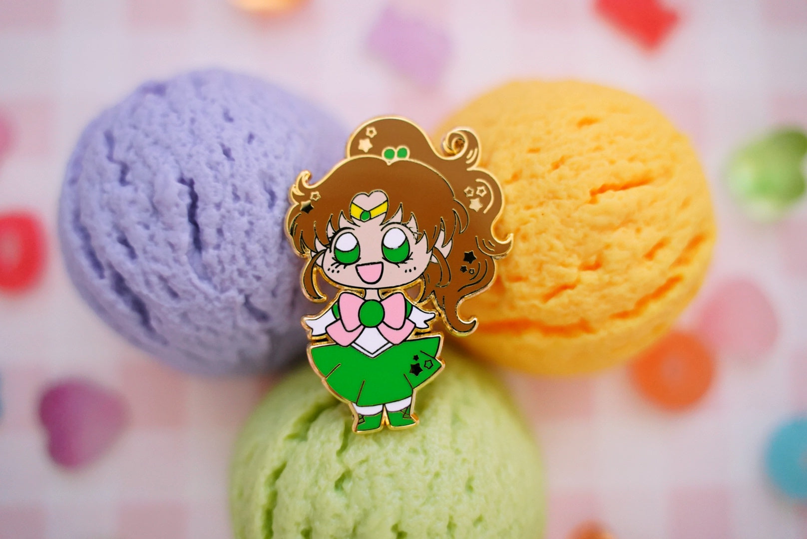 Jupiter Enamel Pin